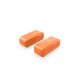 Argila Decontaminare Auto Fina ADBL Clay Bar Soft, Portocaliu, 100g, 2 buc