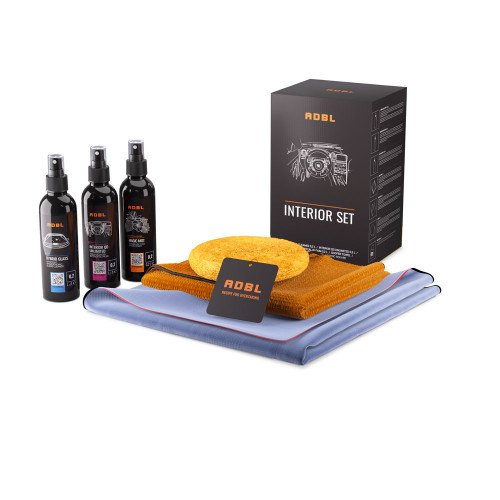 Kit Curatare si Intretinere Auto ADBL Interior Set