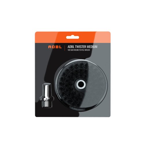 Perie Medie Textil cu Adaptor Bormasina ADBL Twister Medium, 100mm