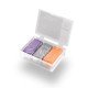 Set Argila Decontaminare Auto Fina, Medie si Dura ADBL Rainbow Set, 150g, 3 buc