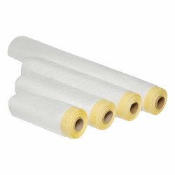 Folie Protectie cu Banda Adeziva Colad Plastic Film with Tape, 60cm x 25m