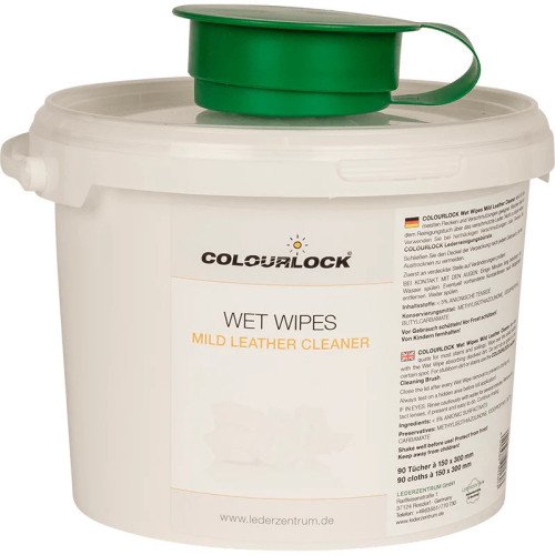 Servetele Umede Curatare Piele Colourlock Mild Leather Cleaner, 90 buc