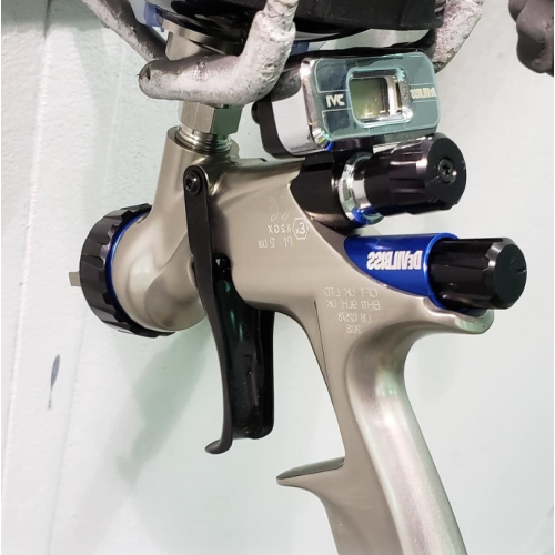Pistol de Vopsit Digital DeVilbiss DV1 B Plus, Duza 1.1 mm, Fara Cana