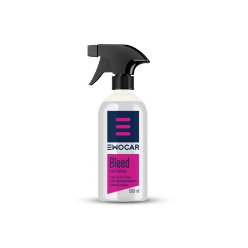 Solutie Decontaminare Jante si Caroserie Ewocar Bleed Iron Remover, 500ml