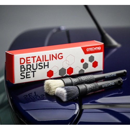 Pensule Detailing Gtechniq Detailing Brush Set, 2 buc