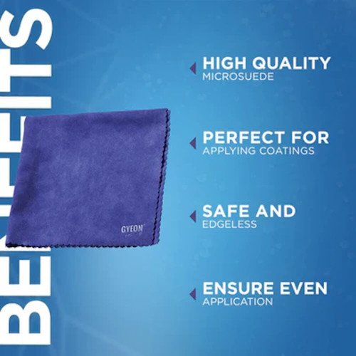 Laveta Piele Intoarsa Gyeon Suede Touch, 10 x 10cm, 10 buc