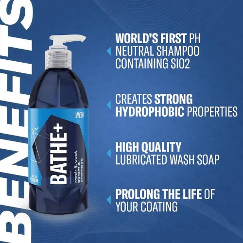 Sampon Auto cu Protectie Gyeon Q2M Bathe Plus, 4L