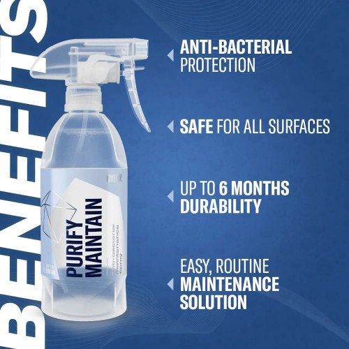 Solutie Detailing Rapid cu Efect Antibacterian Gyeon Q2M Purify Maintain, 500ml
