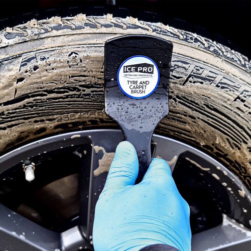 Perie Curatare Anvelope si Mocheta Ice Pro Tyre and Carpet Brush