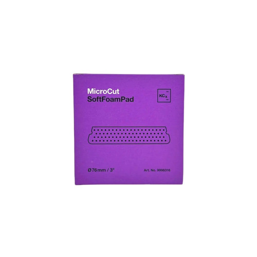 Burete Polish Fin Koch Chemie Micro Cut Soft Foam Pad, 76mm