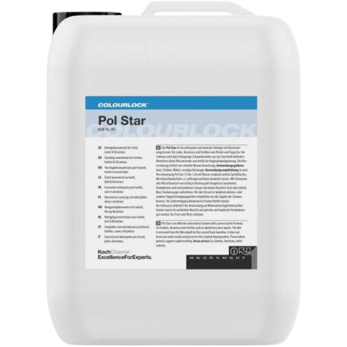 Solutie Curatare Textil & Piele Koch Chemie Pol Star, 5L Solutie Curatare Textil & Piele Koch Chemie Pol Star, 5L