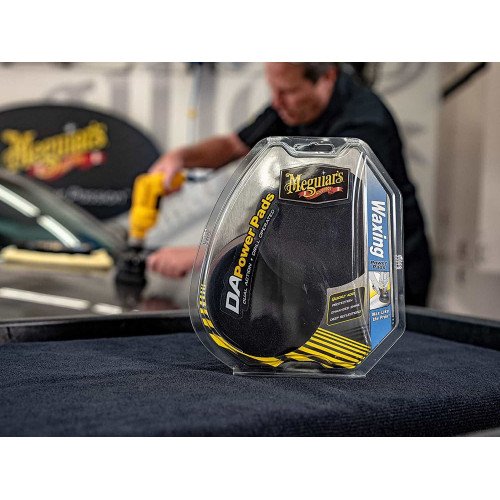 Burete Fin Ceruire Meguiars DA Waxing Power Pads, 101mm, 2buc