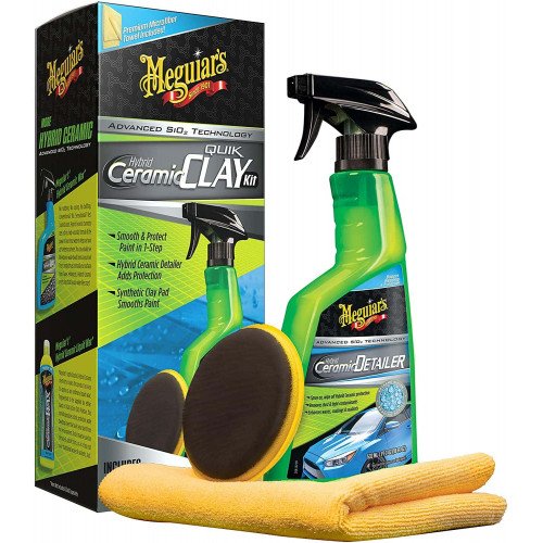 Kit Decontaminare Meguiars Hybrid Ceramic Quik Clay Kit