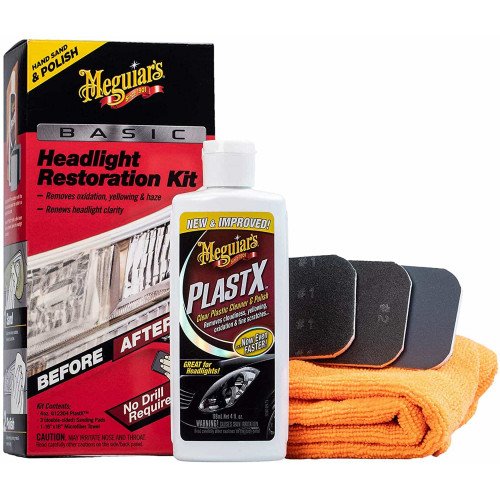 Kit Polish Faruri Meguiars Basic Headlight Restoration Kit