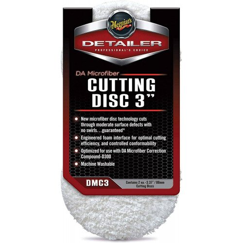 Pad Microfibre Polish Abraziv Meguiars DA Microfiber Cutting Pad, 86mm