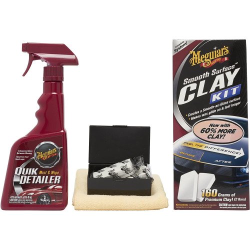 Set Decontaminare Vopsea Meguiar's Smooth Surface Clay Kit