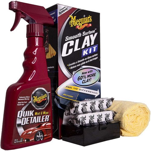 Set Decontaminare Vopsea Meguiar's Smooth Surface Clay Kit