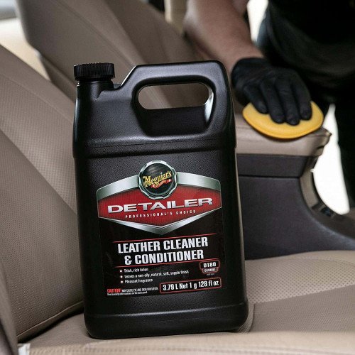 Solutie Curatare & Intretinere Piele Meguiars Leather Cleaner & Conditioner, 3.78L