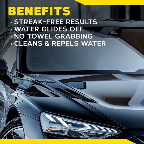 Solutie Hidrofoba Curatare Geamuri Meguiar's Ultimate Glass Cleaner, 473ml