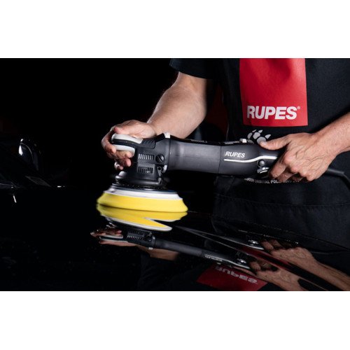 Burete Fin Polish Rupes D-A Fine Foam Pad, 150/180MM, Galben
