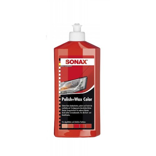 Polish & Ceara Sonax NanoPro, Rosu, 500ml