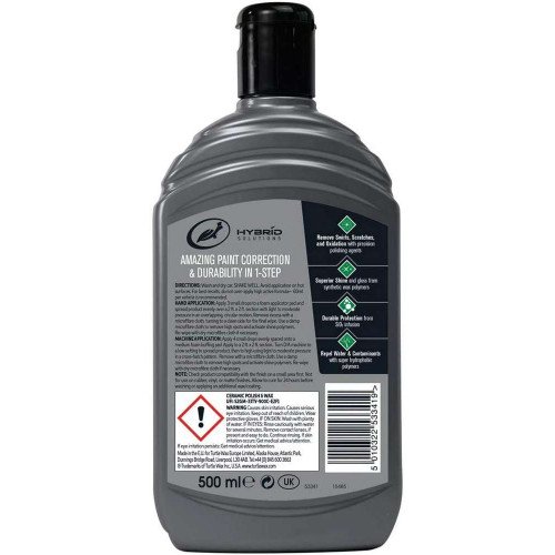 Polish si Ceara Turtle Wax Hybrid Solutions Ceramic Polish and Wax, 500ml