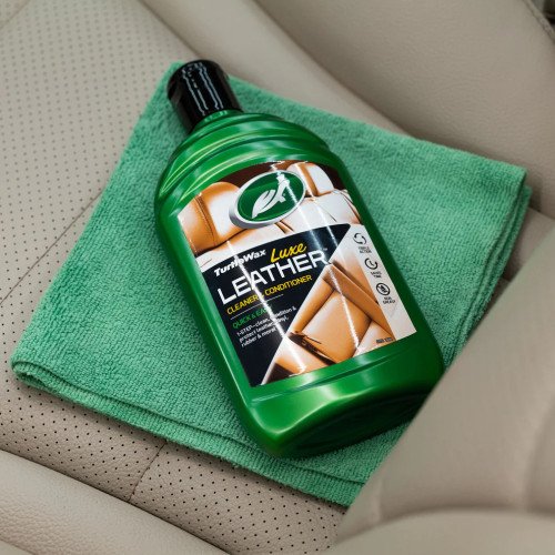 Solutie Intretinere Piele Auto Turtle Wax Luxe Leather Cleaner and Conditioner, 500ml