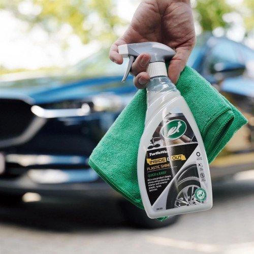 Dressing Plastic Interior si Exterior Auto Turtle Wax Plastic Shine, 500ml