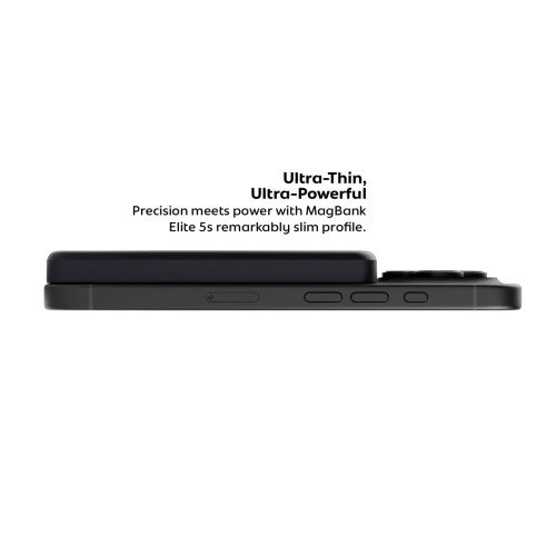 Baterie Externa Compatibila MagSafe Vetter MagBank Elite 5s Qi2, 5000mAh