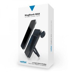 Baterie Externa 3 in 1 pentru Iphone, Apple Watch si Airpods Pro Vetter MagBank Max, 10000mAh